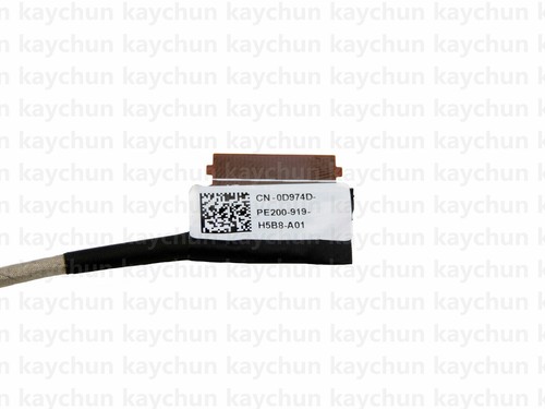 Genuine LCD LVDS Video Screen Cable For Dell Vostro 5370 V5370 0D974D D974D - Picture 2 of 6