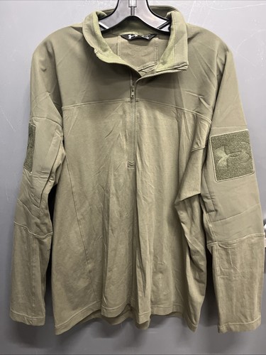 USMC Marsoc SF Seal Under Armour Tactical Blouse Hook And Loop 1/3 Zip Size M