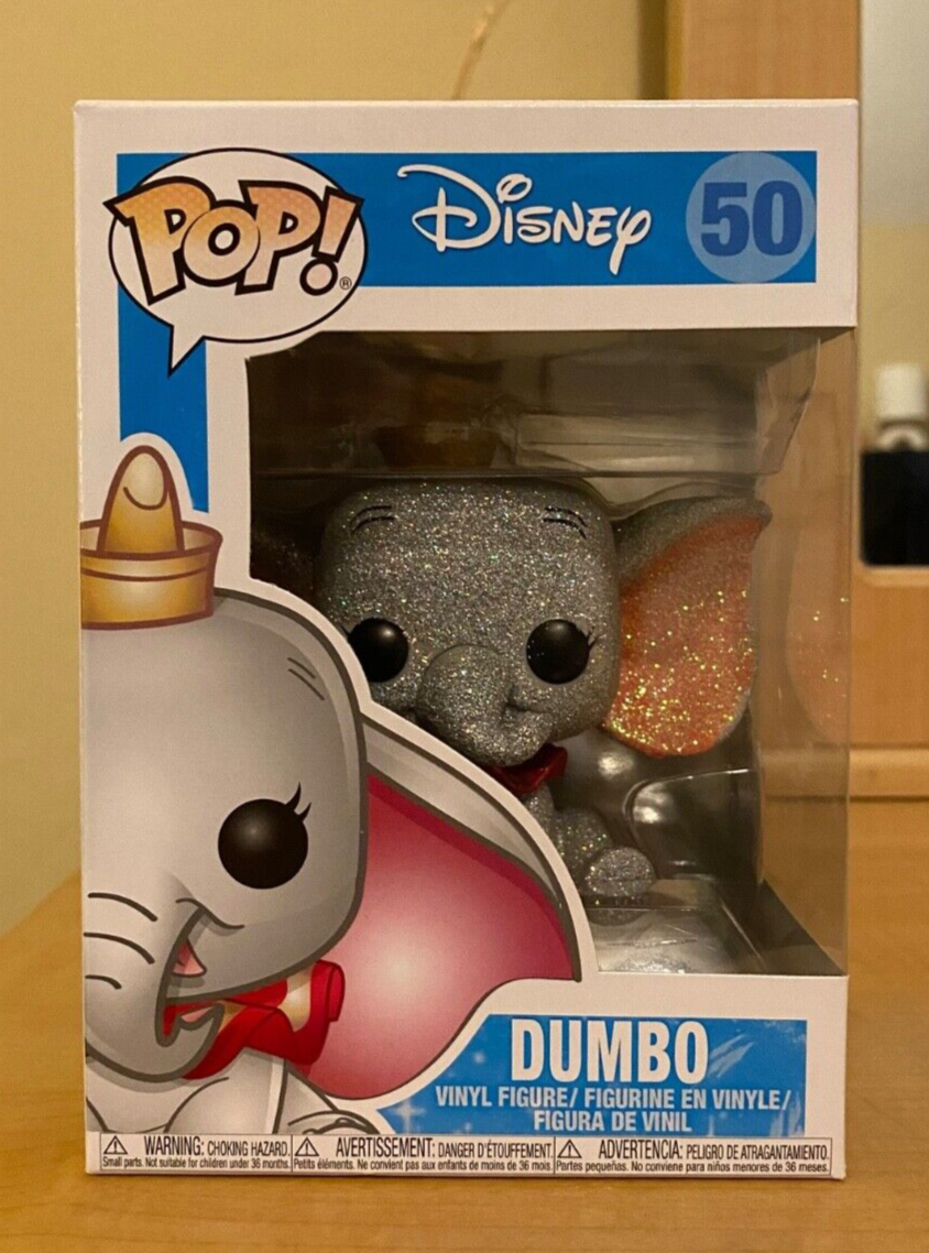 Funko Pop! Disney: Dumbo #50 HT Exclusive (Diamond Collection) NO