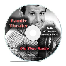 Family Theater, 601 Old Time Radio Drama Shows, with Bonus Shows OTR mp3 DVD G16