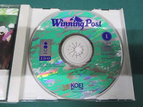 3DO Real -- Winning Post -- JAPAN GAME. Panasonic. 14385 - Picture 3 of 9