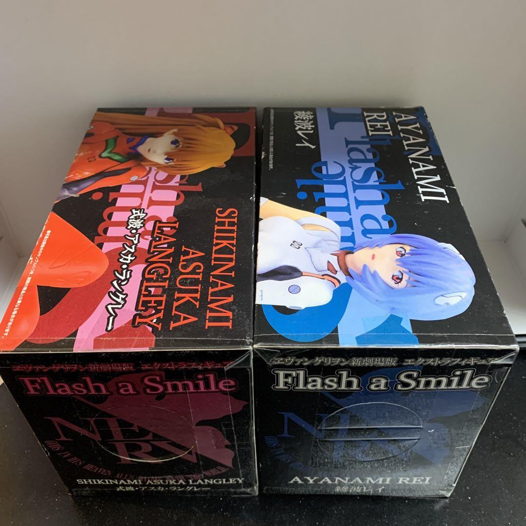 Neon Genesis Evangelion Flash a Smile Asuka, Rei Ayanami
