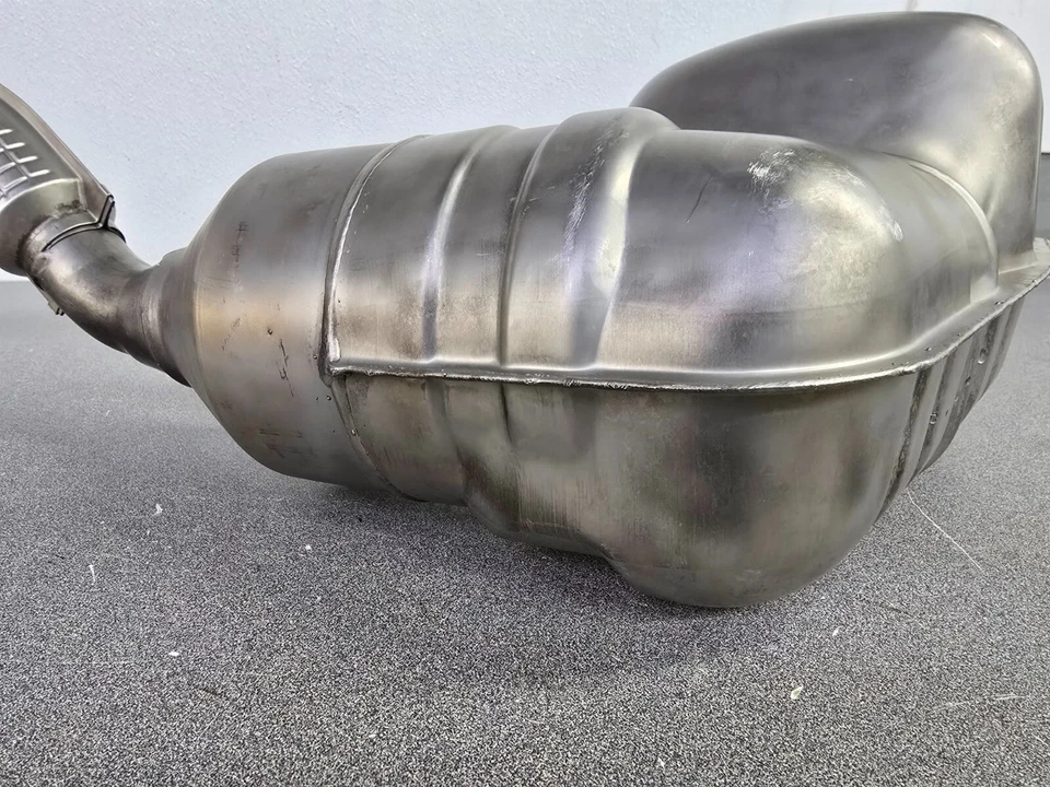 VERY NICE USED ORIGINAL PORSCHE CAYMAN MUFFLER ASSEMBLY 2006-08 - Image 4 of 4