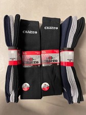 12 Paia Calzettoni Calze lunghe Spugna Unisex EL CHARRO tennis