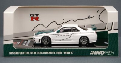 NISSAN Skyline GT-R (R34) NISMO R-TUNE - MINES - Inno 1:64