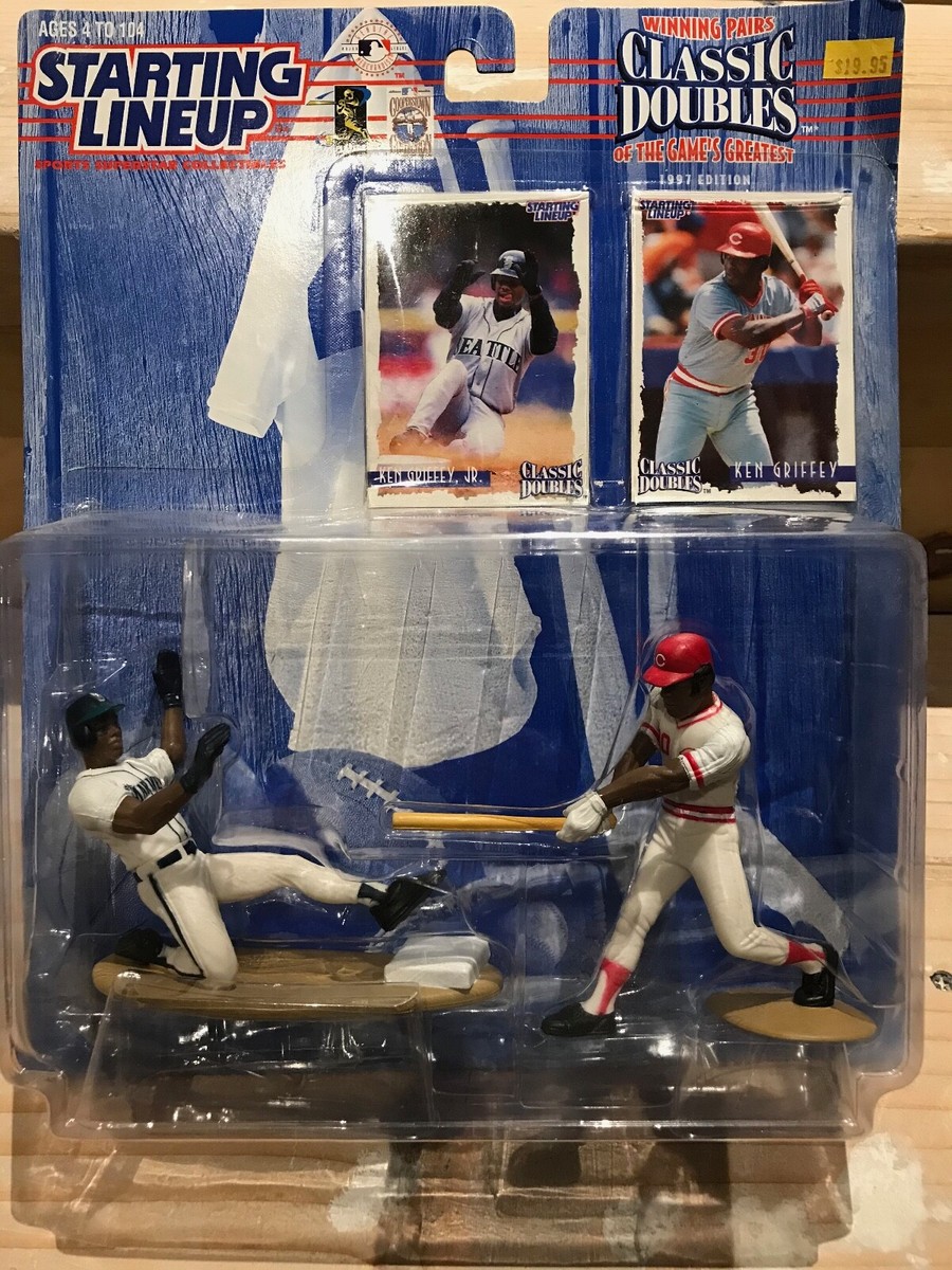 100%品質 Starting Kenner LineUp 1997 Jr. Griffey Ken Sr, Griffey Ken プロ野球