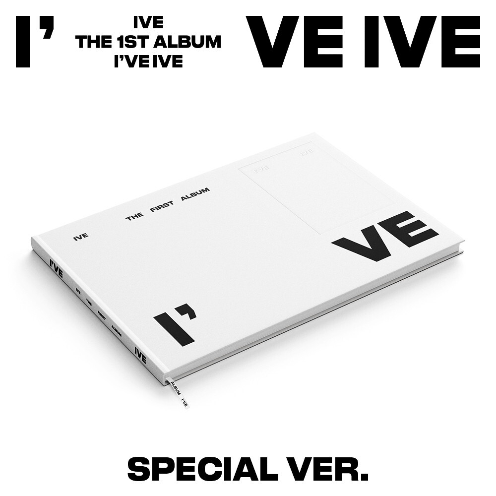 IVE 1st Album I've IVE Special Ver. CD+128p Photobook+2ea Sticker+