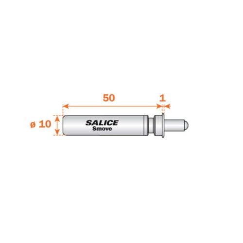 1 x set ammortizzatori porta cucina Salice Smove chiusura morbida, tappo porta armadio, B & Q - Foto 5 di 12