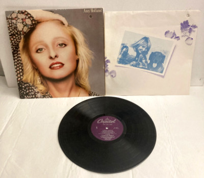 Amy Holland  Self Titled     Vinyl LP  33 Rpm   Capitol Records   ST-12071  1980