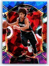 2020-21 Panini Select - Concourse #100 CJ Elleby (RC) trailblazers