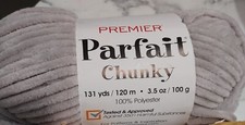 5- Premier Parfait Chunky Yarns 131yds/120m 3.5oz / 100gm Each