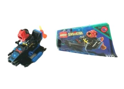 Vintage Lego System 6115 Aquasharks Shark Scout Box + Instructions 1995