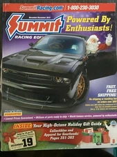 Summit Racing Equipment November December 2019 Catalog Santa Challenger