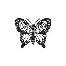 Darice Essentials Embossing Folder 30094102 Large Butterfly  A2 4.25x5.75