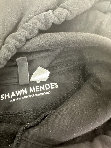 Shawn Mendes Hoodie Youth Large Tour Concert Band Music Dates Black - Picture 5 of 11