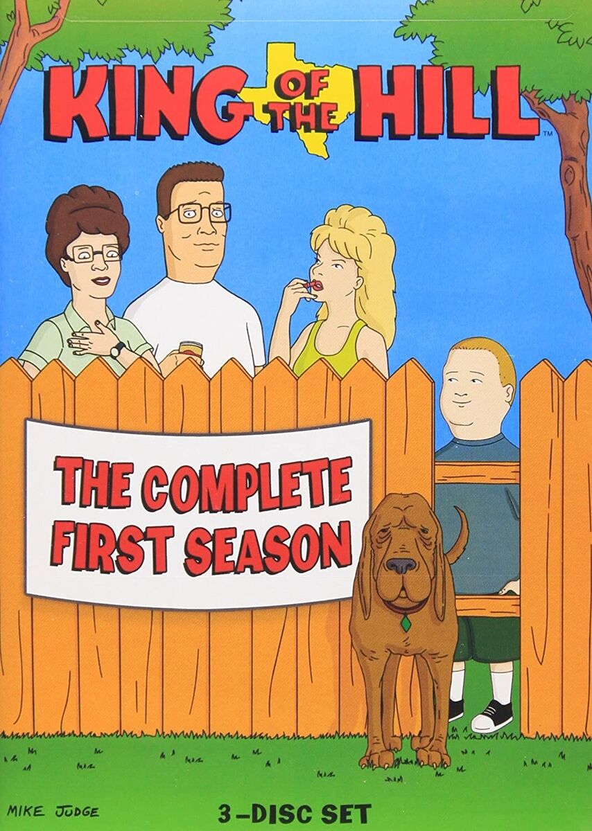 KING OF THE HILL | COMPLETE FIRST SEASON! 3 DVD SET W/ OUTER BOX!! 13  EPISODES