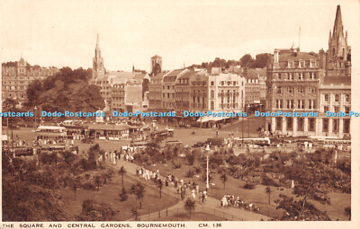 R439238 Bournemouth The Square and Central Gardens L and Co Sunray Serie