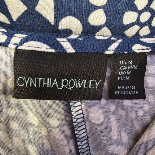 Cynthia Rowley Skirt Womens Medium Pleated Paisley Pattern Pockets - Picture 3 of 8