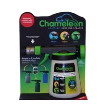 BRAND NEW Chameleon Adaptable Hose End Sprayer Chemical Garden 3 Patterns Tool