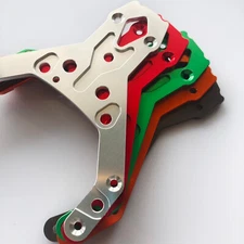 CNC Alloy Thicken Front Upper Plate for 1/5 HPI KM ROVAN BAJA 5B 5T 5SC RC Parts