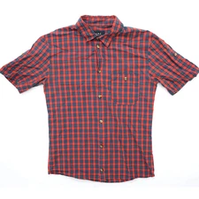 A.P.C Short Sleeve Gingham Shirt Women's Small