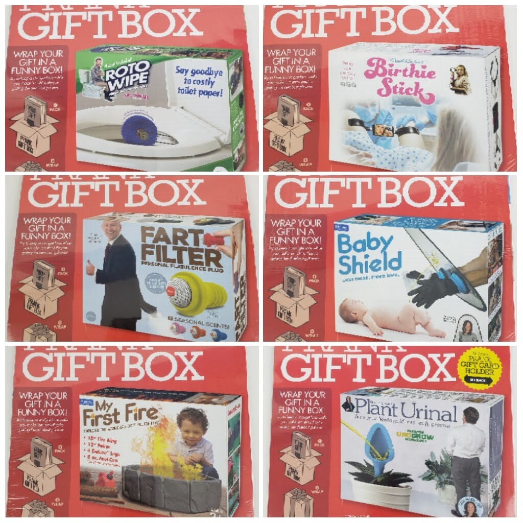 Prank Gag Gift Box Wrap Your Gift Funny New Choice Of Design Joke