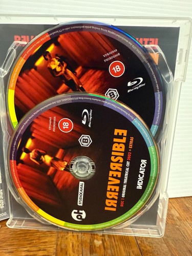 Irreversible (2002) Blu ray 2 disc Boxset Indicator Limited Ed 2021 Complete - Picture 6 of 14