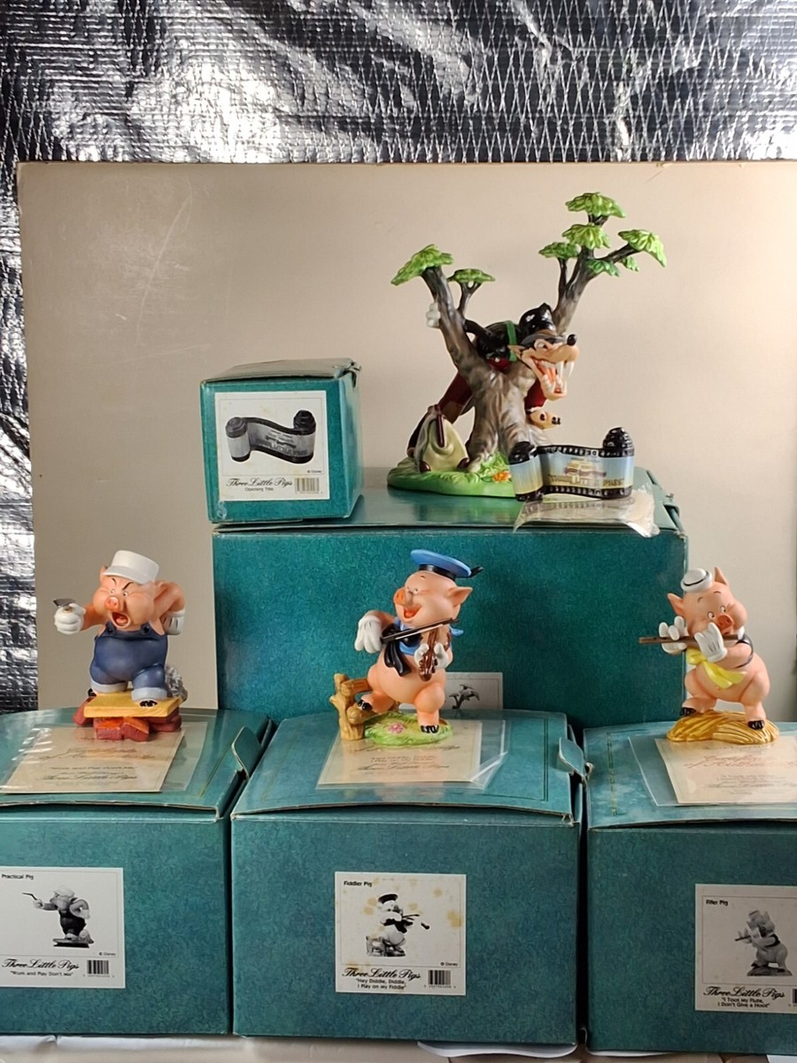 【入手困難】WDCC ウォルト ディズニー クラシック コレクション　三匹の子豚 入手困難】WDCC ウォルト ディズニー クラシック コレクション 三匹の