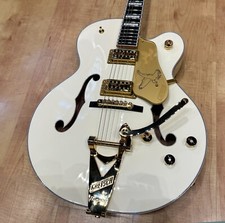 Gretsch G6136t-mgc Michael Guy Chislett Signature White Falcon Sn: Jt23083244