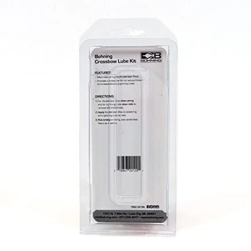 Kit de lubricante para ballesta Bohning con cera Xccelerator y lubricante Lightning para realizar... Foto 3 de 3