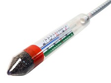 Al-Ambik Mostwaage mit Thermometer & Skala | &Ouml;chslewaage | Deutsche Herstellung