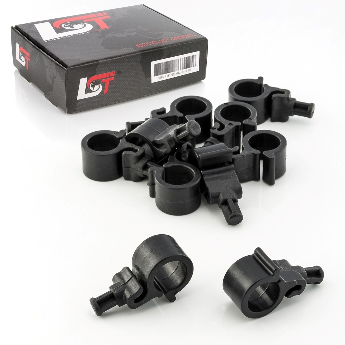 10X Pipe Holder 16Mm Bracket For Micro-Drip System 360° Irrigation