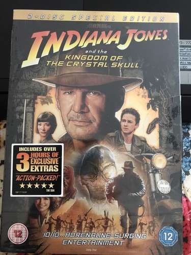 Indiana Jones and the Kingdom of the Crystal Skull (DVD, 2008) - Picture 1 of 2