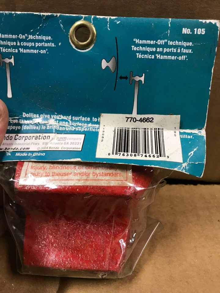 New Bondo General Purpose Dolly For Auto Body Repair, No. 105 - Image 4 of 4