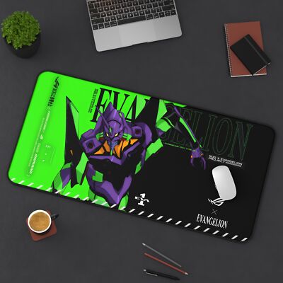 Evangelion Eva 01, Desk Mat, Anime Mouse Pad, Gaming Desk