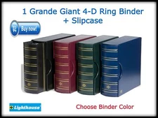 1 Certified Coins Album Lighthouse Giant Grande Binder Long Term Slab Storage US