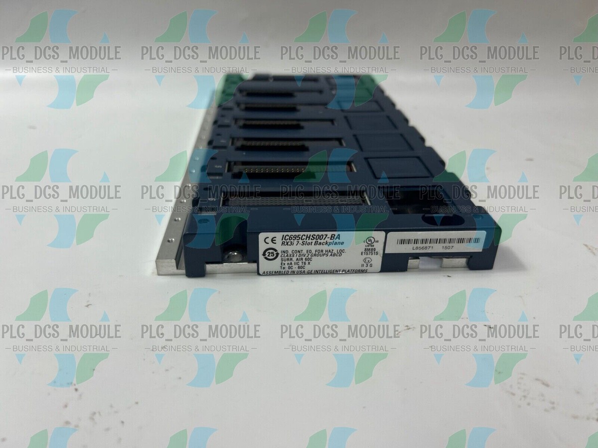 IC695CHS007-BA GE Rx3i 7 Slot Backplane Module Via FEDEX/DHL | eBay