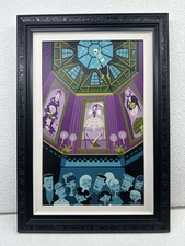 SHAG “A DISMAYING OBSERVATION” DISNEY HAUNTED HOUSE GICLEE SIGNED #133/200 W/COA