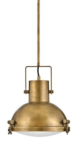 Hinkley Lighting 49067 Nautique 1 Light 13"W Pendant - Brass - Picture 1 of 5