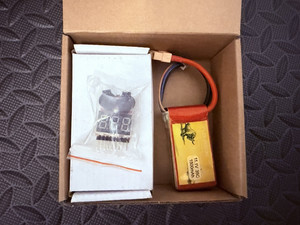 Drone controller and battery charger with battery for DIY￼hobbyist