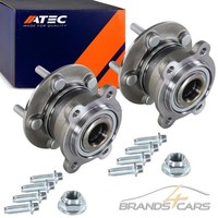 Atec 2X Radlager Radnabe Hinten FÜR Ford Kuga 2