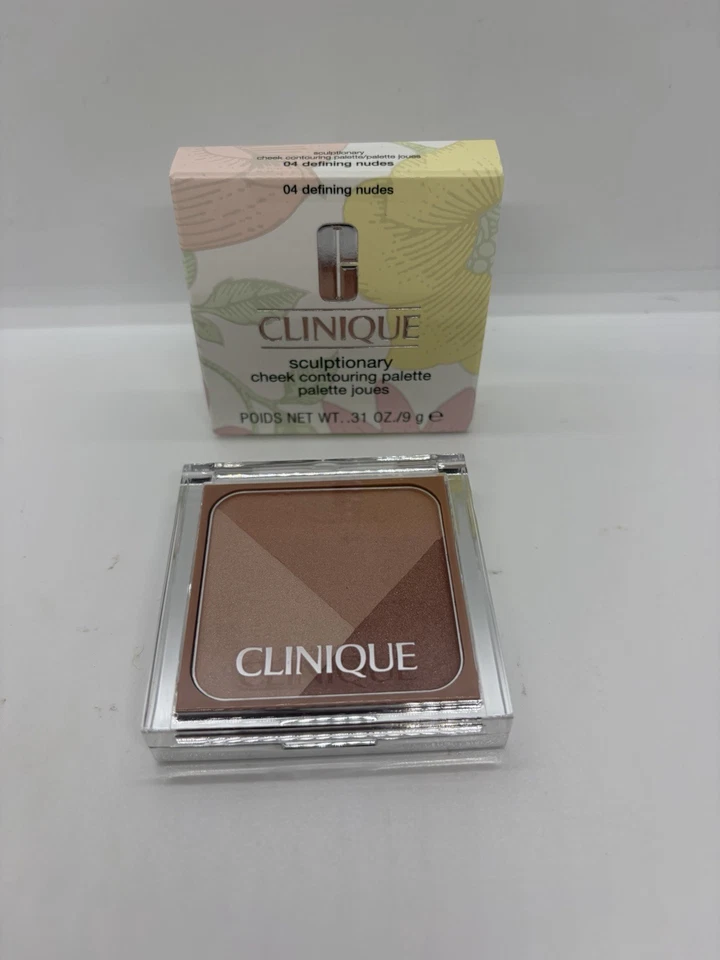 Clinique New Sculptionary Cheek Contouring Defining NUDES Blush Highlighter NIB - Image 3 of 4