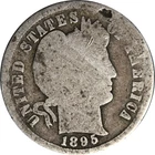 New Listing1895-P Barber Dime - Damaged