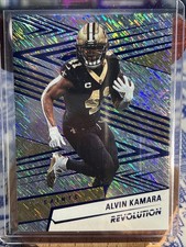 2025 Panini Revolution - Alvin Kamara #52 Blue Storm /549