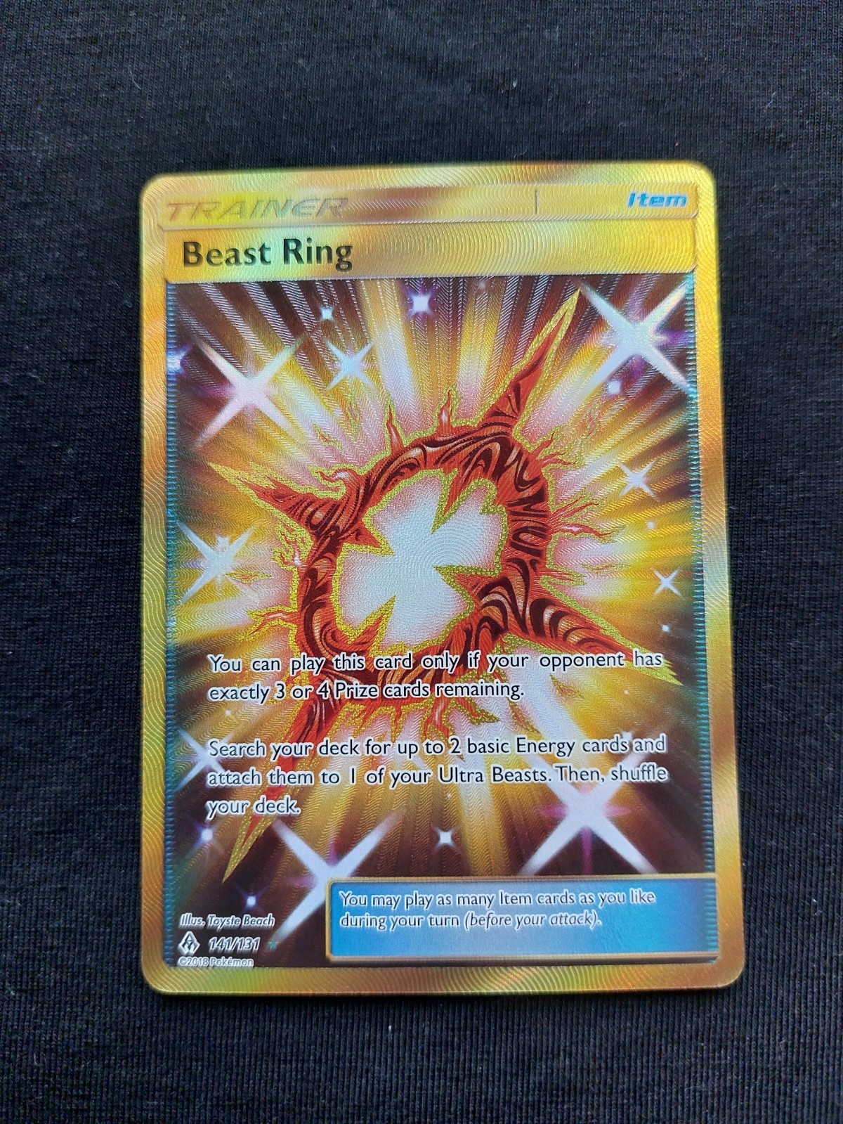 Pokemon - Beast Ring 141/131 - Forbidden Light - NM