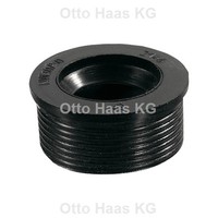 Haas Gummi-Manschette Dn 32/50, 27 X 50 X 23 Mm, Epdm, Schwarz