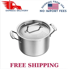 Cuisinart 766S-22 6 Qt. Stainless Steel Pasta Pot/Straining Cover Chef's-Classs