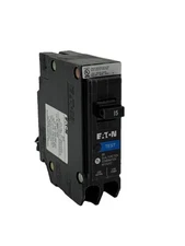 NEW Eaton BRP115DF 15 Amp Single Pole Dual Function Circuit Breaker AFCI GFCI