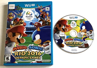 Mario and Sonic at the Rio 2016 Olympic Games Nintendo Wii U Good