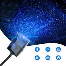 1x Lampada Auto USB LED Atmosfera Stella Cielo Luci Notturne Ambiente Accessori Auto
